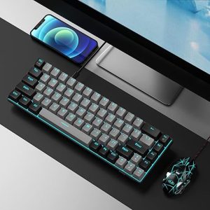 Wired Mechanical Gaming Keyboard – Tactile & Clicky